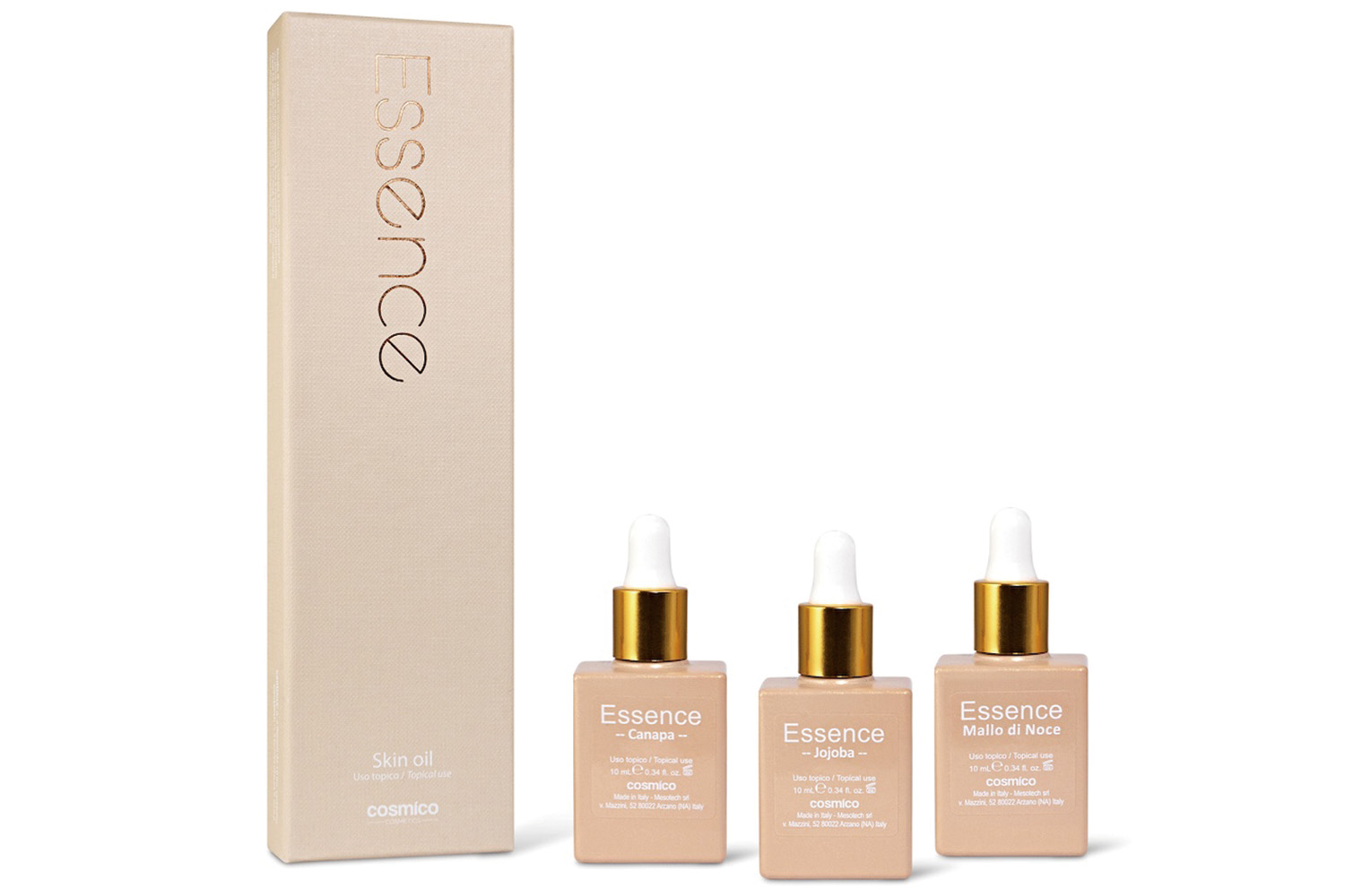Essence Pearl (Multi-purpose oils set (Hemp, Jojoba & Walnut Husk)