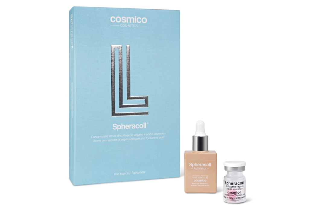 Spheracoll (Soluble spheres of vegan collagen and hyaluronic acid)