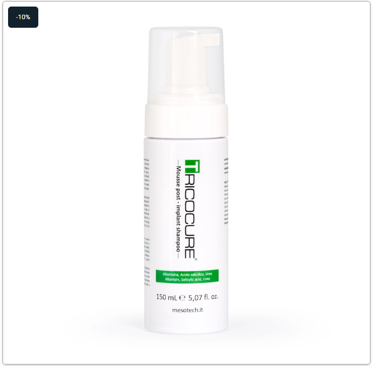 TRICOCURE MOUSSE POST-IMPLANT SHAMPOO (150 ml)