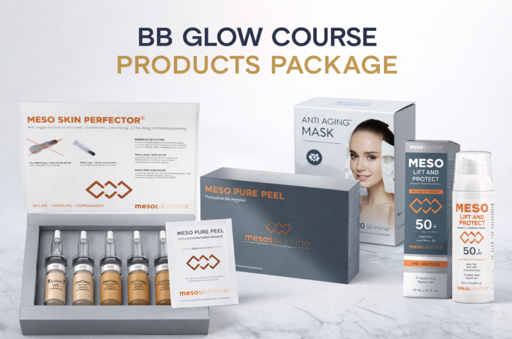 BB Glow Treatment Products Package