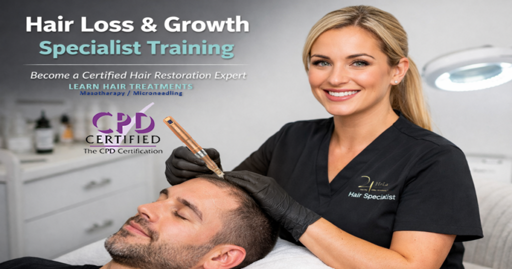 Read more about the article Hair Loss Course: Start Your Career in Aesthetics with Hair, Skin, Face & Body Treatments